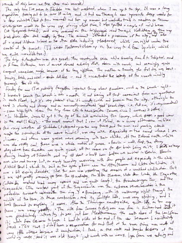 Small scan of nature journal page 12.