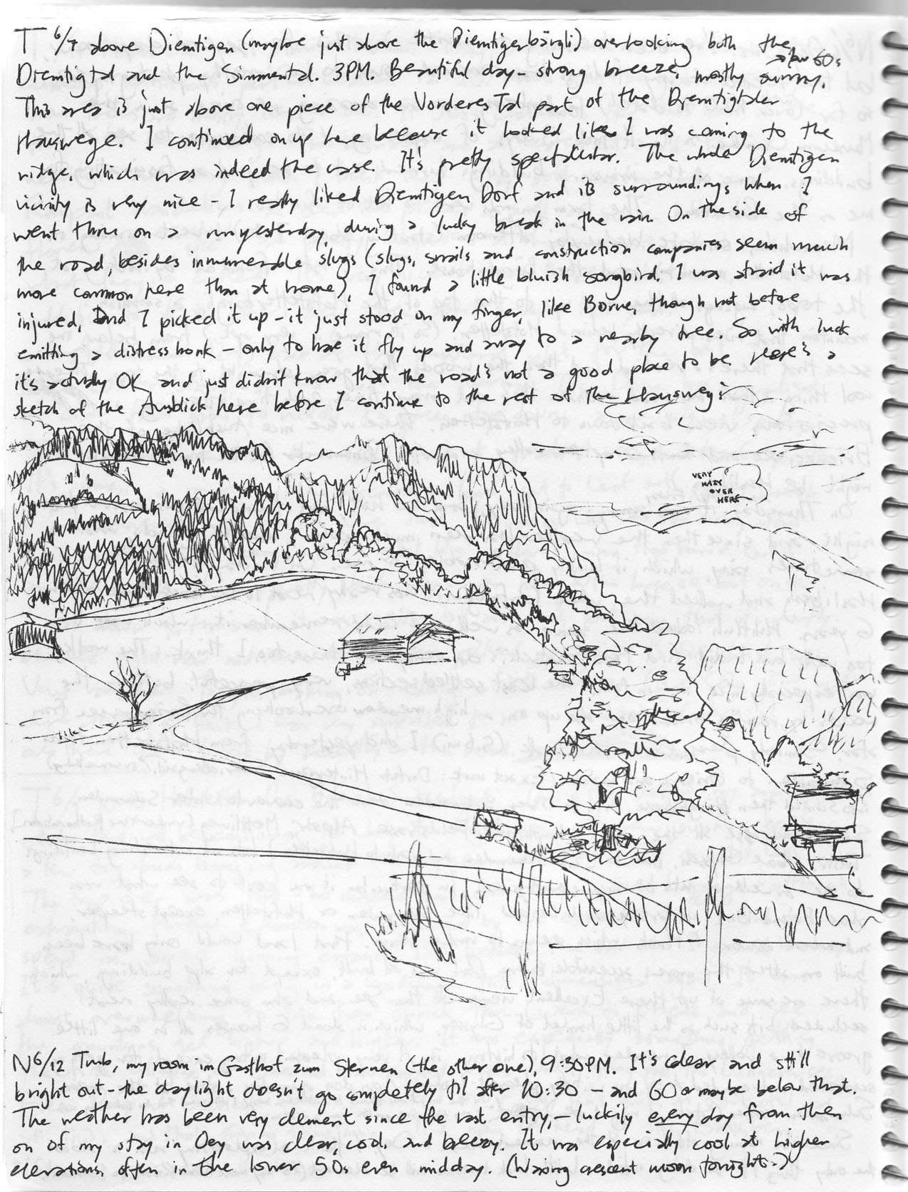 Nature journal page 3, large size