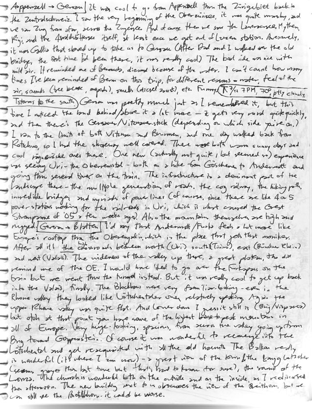 Nature journal page 10